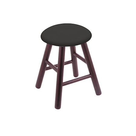 Holland Bar Stool Co Oak Vanity Stool, Dark Cherry Finish, Graph Ruby Seat RC18OSDC008